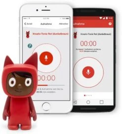 Tonies Kreativ-Tonie, Rot/dunkelbraun -Tonies 20366522 02